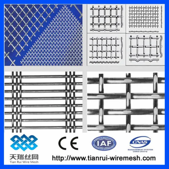 Crimped wire mesh made in China