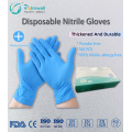 Cleanroom waterproof Nitirle gloves with CE approved