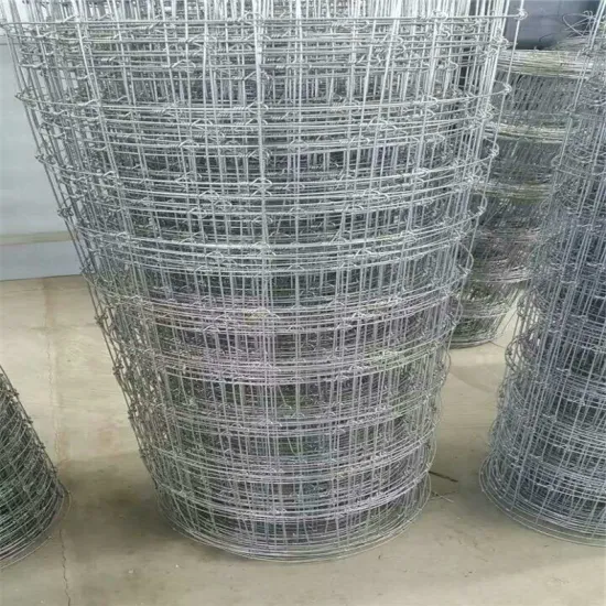 Hot Dipped Galvanized Hinged Joint Field Fence