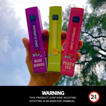 ใหม่ 14 Flavours 1000 Puffs Maskking Vape แบบใช้แล้วทิ้ง