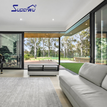 Seaside Villas with Superb Views: Multi-point Lock Ultra-clear Glass Sliding Doors