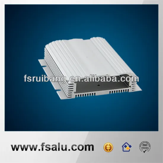 silver anodized aluminium chassis