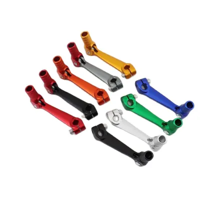 Kayo T2, T4, T4L Motorcycle CNC Folding Aluminum Gear Shift Lever: Fits ATV, Dirt Bike, and Pit Bikes