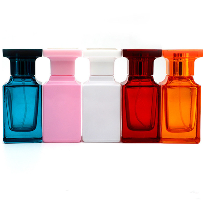 Atomizador de perfume de vidrio Botella de spray de perfume recargable vacío