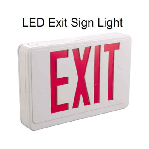 Li-ion Battery Recharge LED Emergency Exit signs