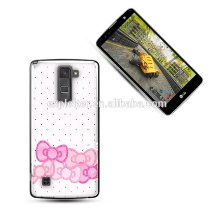 Wholesale custom print epoxy cell phone cover for LG Stylus 2 Plus cell phone case