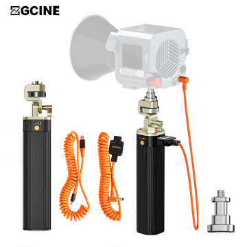 ZGCINE ZG-H90pro Battery Grip for Handheld Video Light with USB-C PD and D-Tap 14.8V Output