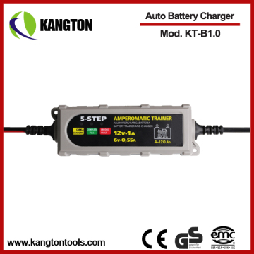 1A car battery charger 6V 12V