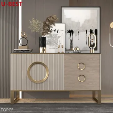Kitchen Luxury Solid Wood Sideboard Cabinet