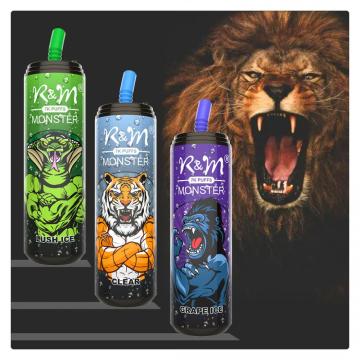 Rechargeable Disposable Vape R&M Monster 7000 puffs