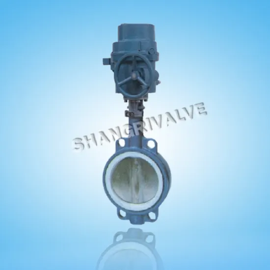 Electric Wafer Butterfly Valve (Type: D971X/F)