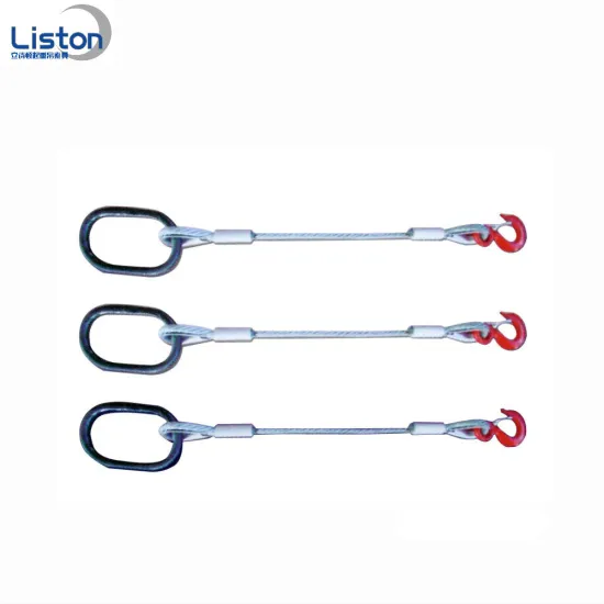 Hot-dip 304 316 stainless steel wire rope sling