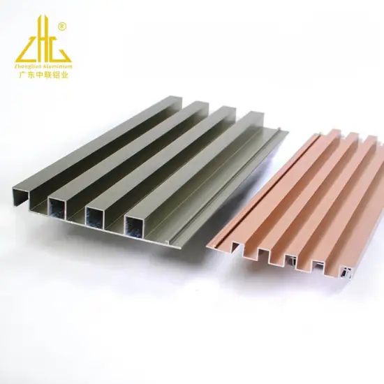 6063 Anodized Aluminum Profiles for Ceramic Tiles Edging Trim