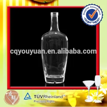 Gorgeous super flint glass spirit bottle 750 ml