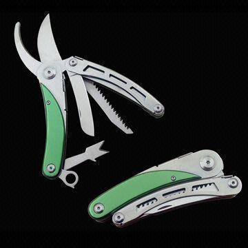 Own Design Pruning Shears, Made of 420 Stainless Steel and Anodized Aluminum Materials