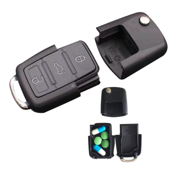 Discreet Diversion Safe Key Fob for Hidden Storage