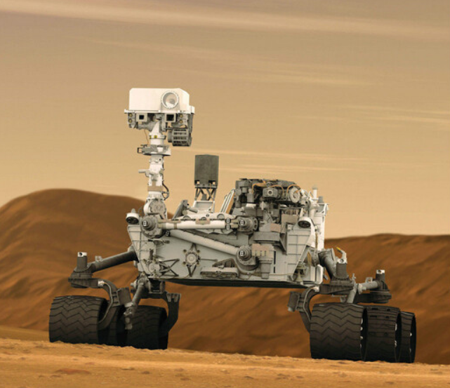 The Mars Curiosity rover