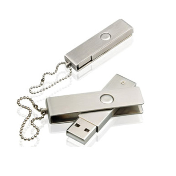 Metal USB Flash Drive with Free Logo