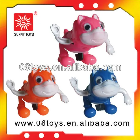 Story bath animal toy wind up baby toys