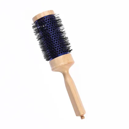 Wooden Hairbrush and Curling Comb for Barber Haircuts