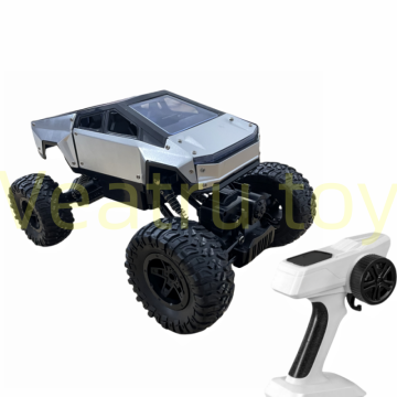 2024 RC 1:12 Échelle à quatre roues motrices à grande vitesse hors route CyberPickup Modèle en alliage: le jouet de course ultime