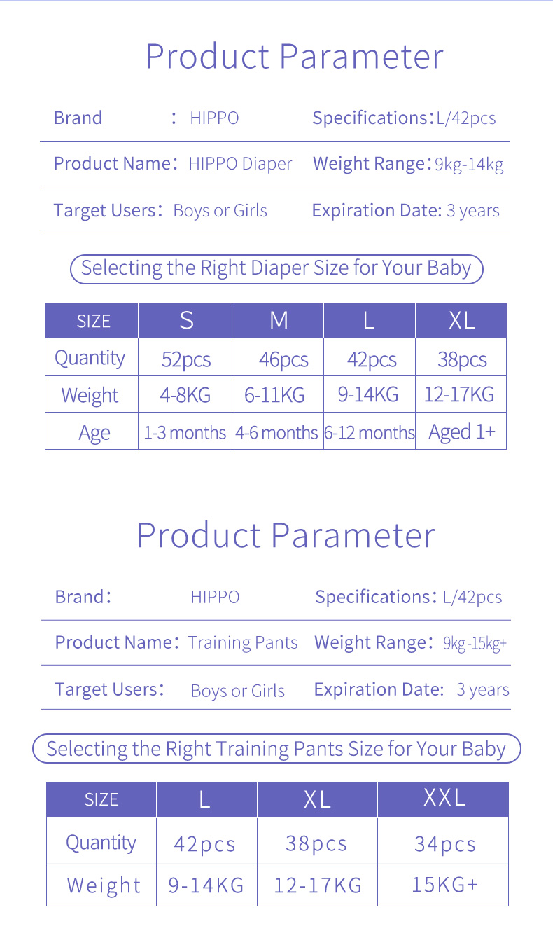 Zhongrou h Baby Pull Up Pants Diapers - 9