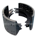 Scania brake shoe 1104545 with roller and bushing