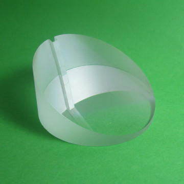 JGS1 Fused Silica Wedge Prism Quartz Crystal
