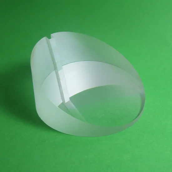 JGS1 Fused Silica Wedge Prism Quartz Crystal