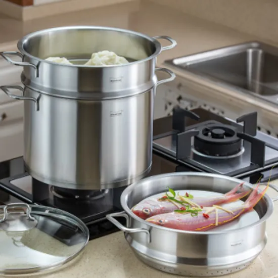 304 Stainless Steel Pot Steamer Pot