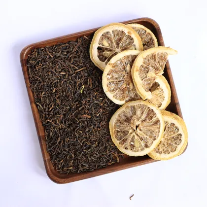 Organic Bagged Pu'er Tea with Lemon Flavor