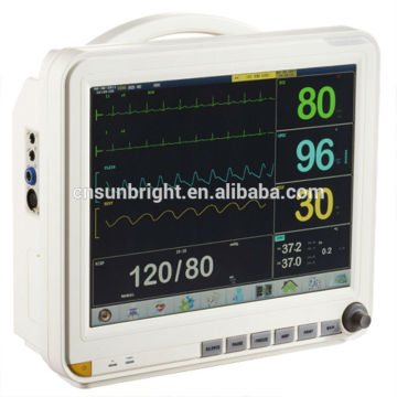 Blood Pressure Monitor with SpO2 , ECG ,and NIBP