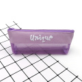 Custom fashion custom kids zipper mesh pencil case