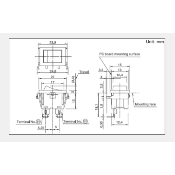 Sddje series power switch