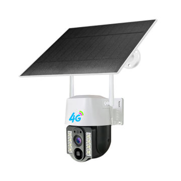 4G Solar PTZ Camera for Home Security with Remote View and Waterproof Design