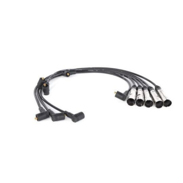6-Piece Spark Plug Wire Ignition Coil Cable Set - Replacement for Audi 80, 100, 200 Models: Part No.437998031B
