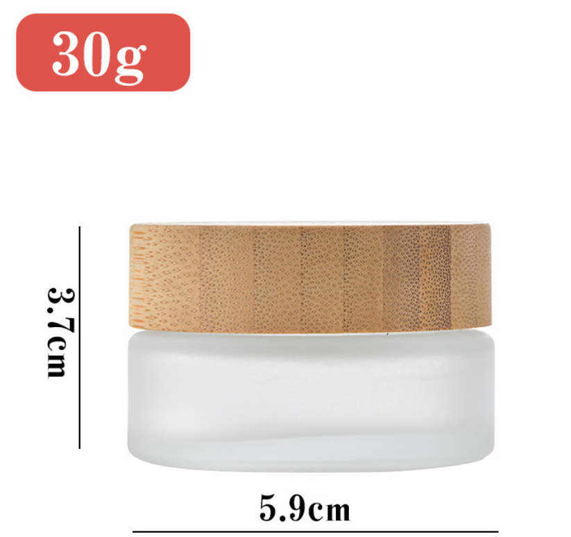 Face Cream With Bamboo Lid
