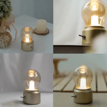 Creative Retro Night Lights for Bedroom and Desk