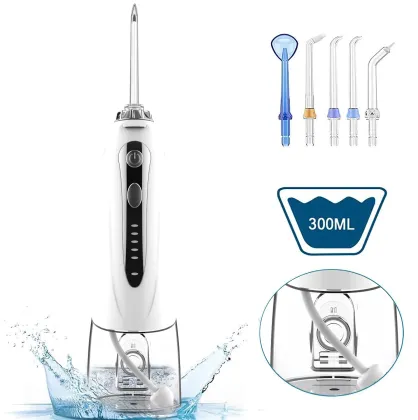 H2Ofloss Portable Electric Oral Irrigator Toothbrush Pump Water Flosser