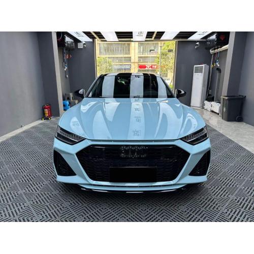 Yellow Wrap Car Glacier Blue Color Changing Film 1.52x18M Supplier