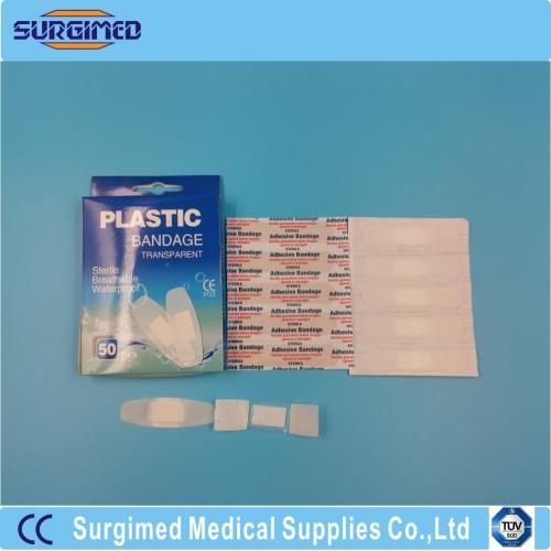 Bandages imperméables respirants stériles pour bande de bandage de supermarché