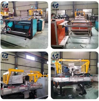 Five layer composite bubble film machine