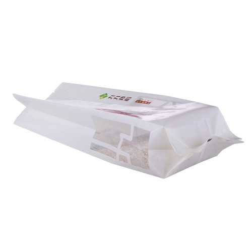 Tovární přizpůsobené tiskové rukojeť rýžové balicí tašky