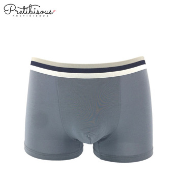 Soft touch breathable cotton mens boxer briefs underwear