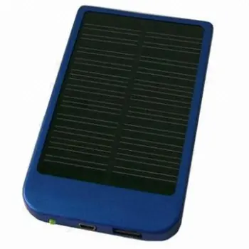 Solar Chargers for iPhone, 1,500mA Input Current, Sized 120*73*10mm
