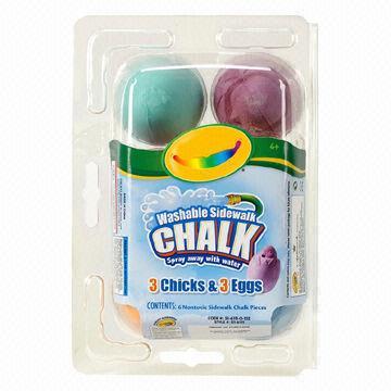 Egg Chalk, Measures 5.5 x 4.4cm
