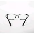 Thin Rectangle Mens Black Womens Glasses Frames