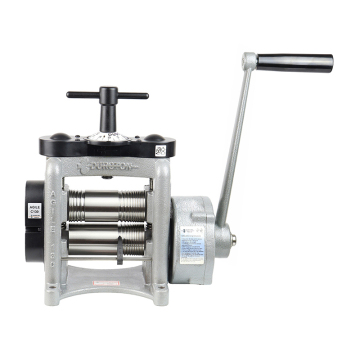 Best 5:1 Gearbox Metal Copper Roll Mill Combination Manual Rolling Press Machine for Jewelry