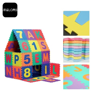 Melors EVA Alphabet&Number puzzle mat for kids playing