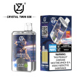UZY CRYSTAL TWIN 50000 Puff Rasa Ganda 2in1 40ML E-Liquid Vape Sekali Pakai